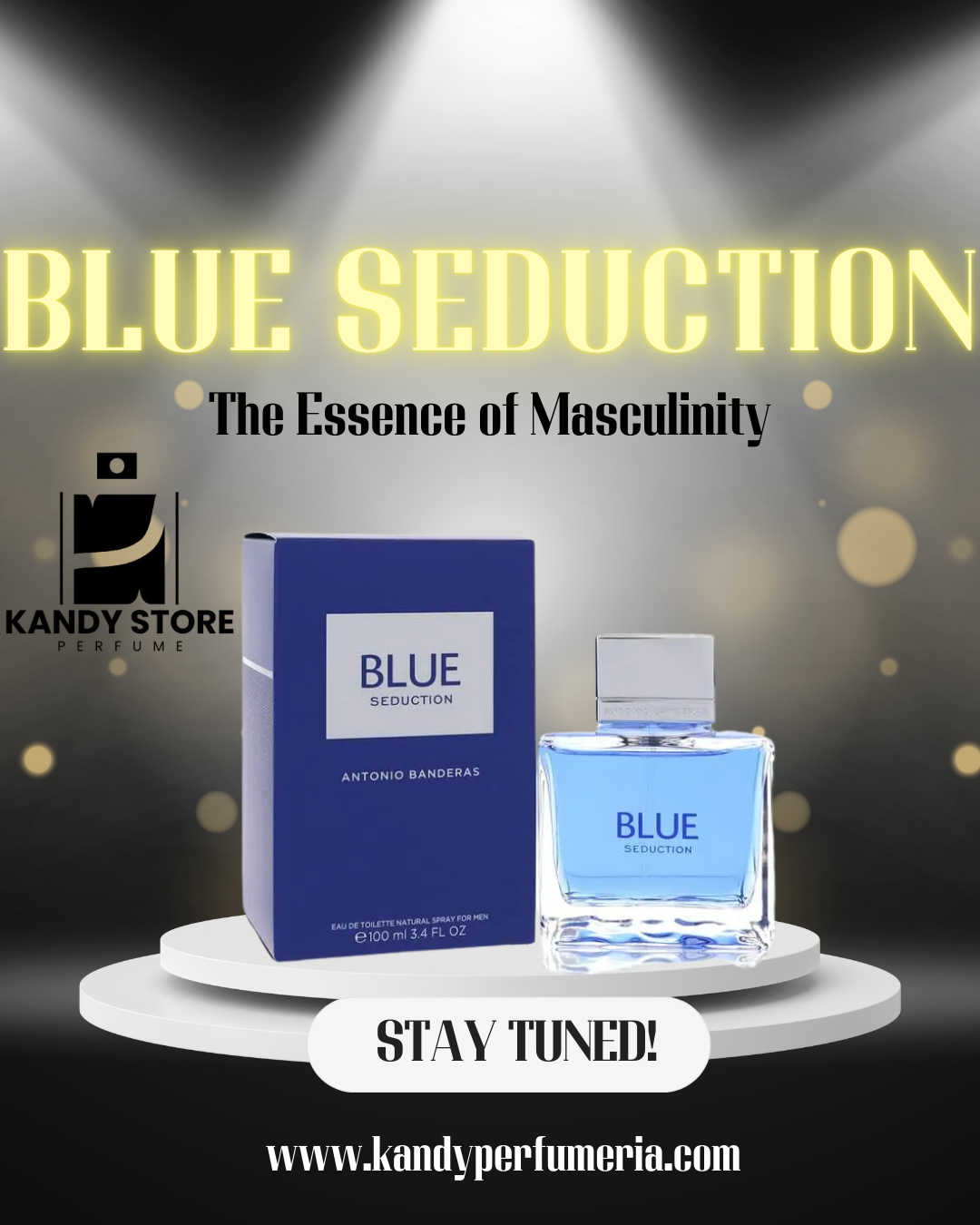 BLUE SEDUCTION + Perfumero