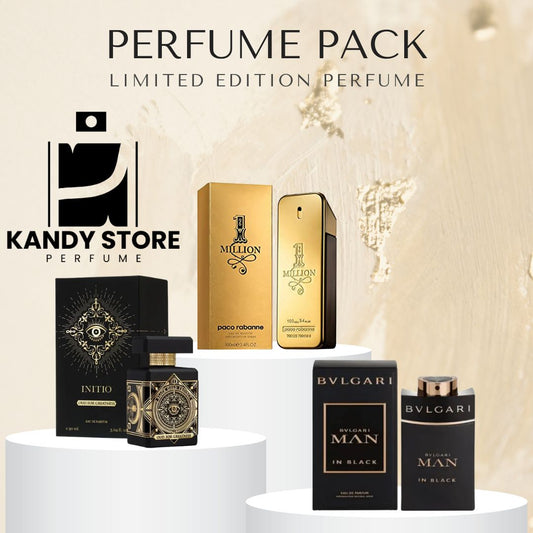 Initio Parfums Prives,One Million Paco Rabanne, Bvlgari Man In Black
